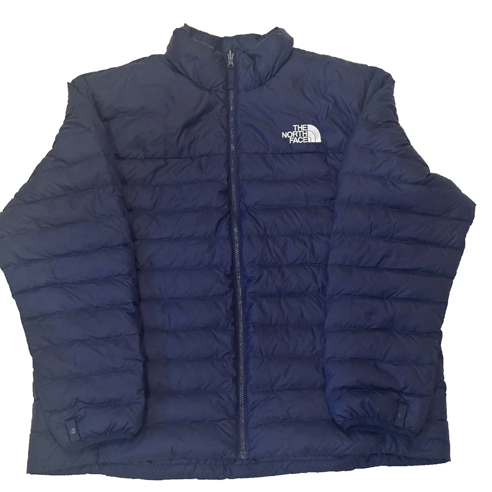 THE NORTH FACE MEN'S PUFFER JACKET NAVY 2XL